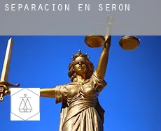 Separación en  Serón