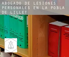 Abogado de lesiones personales en  la Pobla de Lillet