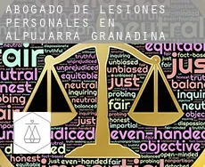 Abogado de lesiones personales en  Alpujarra Granadina