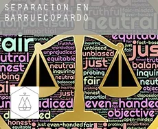 Separación en  Barruecopardo