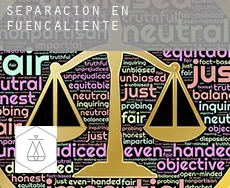 Separación en  Fuencaliente