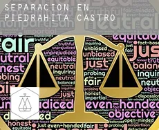 Separación en  Piedrahita de Castro