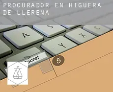 Procurador en  Higuera de Llerena