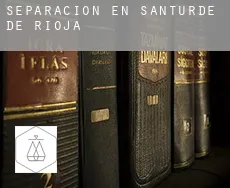 Separación en  Santurde de Rioja