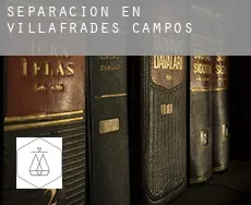 Separación en  Villafrades de Campos