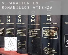 Separación en  Romanillos de Atienza