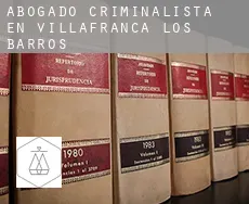 Abogado criminalista en  Villafranca de los Barros