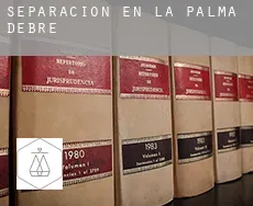Separación en  la Palma d'Ebre