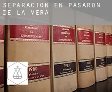 Separación en  Pasarón de la Vera
