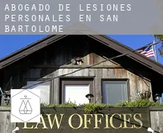 Abogado de lesiones personales en  San Bartolomé