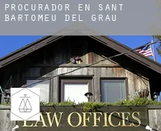 Procurador en  Sant Bartomeu del Grau