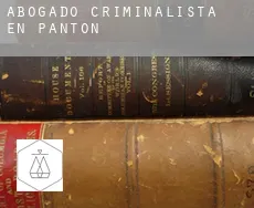 Abogado criminalista en  Pantón