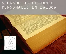 Abogado de lesiones personales en  Balboa