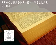 Procurador en  Villar de Rena