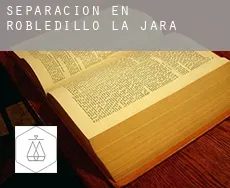 Separación en  Robledillo de la Jara
