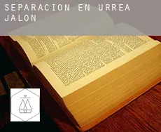 Separación en  Urrea de Jalón