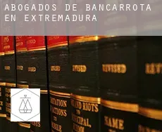 Abogados de bancarrota en  Extremadura