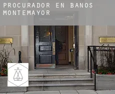 Procurador en  Baños de Montemayor