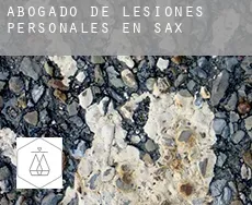 Abogado de lesiones personales en  Sax