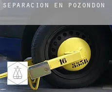 Separación en  Pozondón