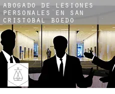 Abogado de lesiones personales en  San Cristóbal de Boedo