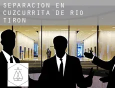 Separación en  Cuzcurrita de Río Tirón