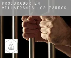 Procurador en  Villafranca de los Barros