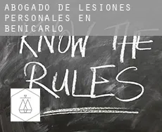 Abogado de lesiones personales en Benicarló
