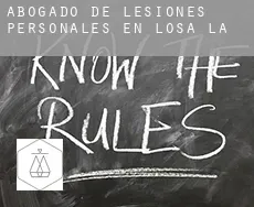 Abogado de lesiones personales en  Losa (La)