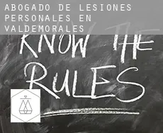 Abogado de lesiones personales en  Valdemorales