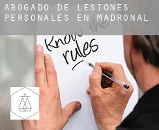 Abogado de lesiones personales en Madroñal