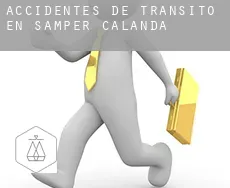 Accidentes de tránsito en  Samper de Calanda