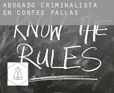 Abogado criminalista en  Cortes de Pallás