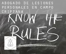 Abogado de lesiones personales en  Campo de Criptana