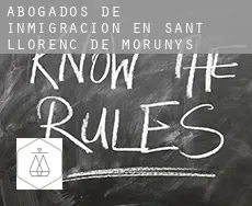 Abogados de inmigración en  Sant Llorenç de Morunys