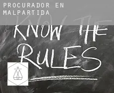 Procurador en  Malpartida