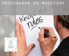 Procurador en  Macotera