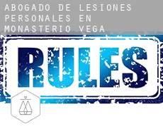 Abogado de lesiones personales en  Monasterio de Vega