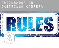 Procurador en  Castrillo de Cabrera