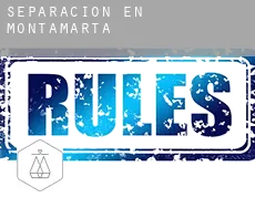 Separación en  Montamarta