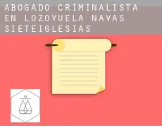 Abogado criminalista en  Lozoyuela-Navas-Sieteiglesias
