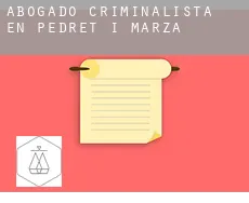 Abogado criminalista en  Pedret i Marzà
