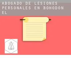 Abogado de lesiones personales en  Bohodón (El)
