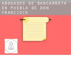 Abogados de bancarrota en  Puebla de Don Francisco