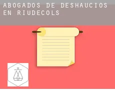 Abogados de deshaucios en  Riudecols