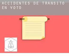 Accidentes de tránsito en Voto