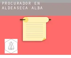 Procurador en Aldeaseca de Alba
