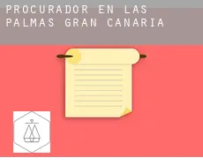 Procurador en  Las Palmas de Gran Canaria