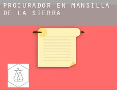 Procurador en  Mansilla de la Sierra