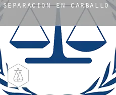 Separación en  Carballo